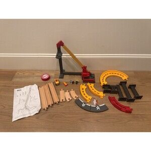 BRIO 33730 Roller Coaster Set  Discontinued Wooden Railway Very Good